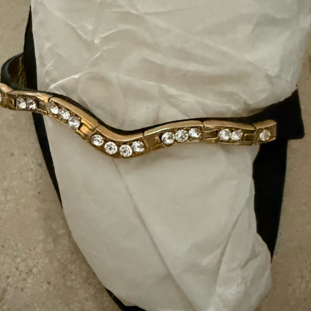 Giuseppe Zanotti Black and Gold Sandals - Picture 8 of 10